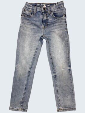 Skinny Jeans Light Wash Distressed Stretch Denim Boys Size 6